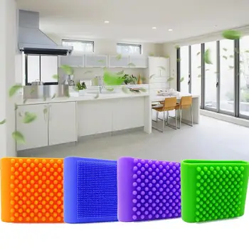 

2019 New Multi-function Silicone Cleaning Scrubber Brush For Fabric Kitchen Pets Body Beauty
