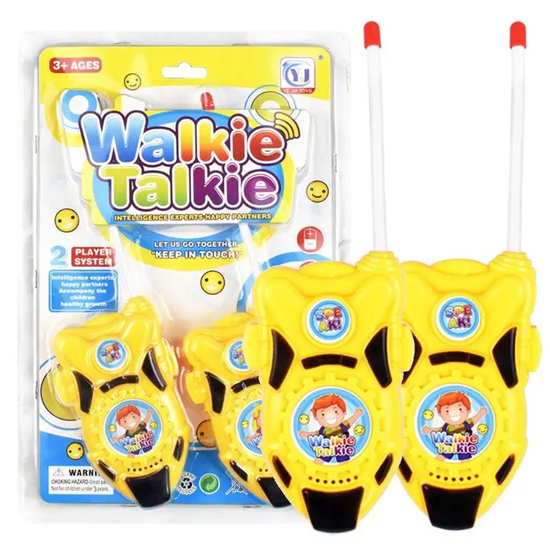 

2pcs Children Portable Toys Walkie Talkies Interactive Mini Handheld Toy