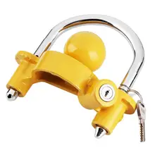 Универсальный тяжелый Противоугонный замок Duty Hitch Lock лодка мотоцикл караван шар для трейлера замок регулируемый по высоте двигатель