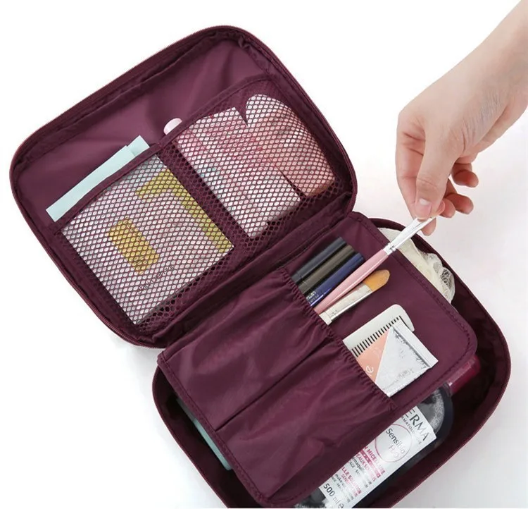 Make Up Brushes Bag Women Waterproof Cosmetic Make Up Bag Travel Organizer For Toiletries Toiletry Kit Storage Pouch Case 45