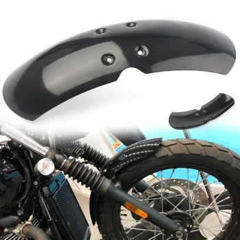 

Short Front Fender Mudguard Mud Guard Protector For Triumph Bonneville T100 Scrambler Thruxton 2001-2016 ABS Plastic