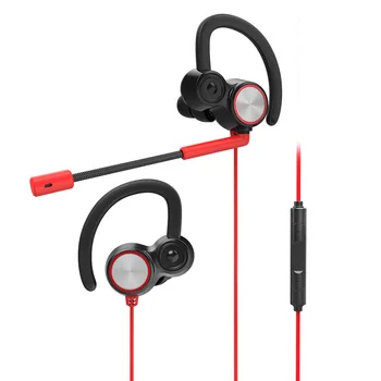 

GamingTo Ear Game Double Action Circle Hanging Ear Type Earplugs Computer Mobile Phone Headset Head Wear Headset