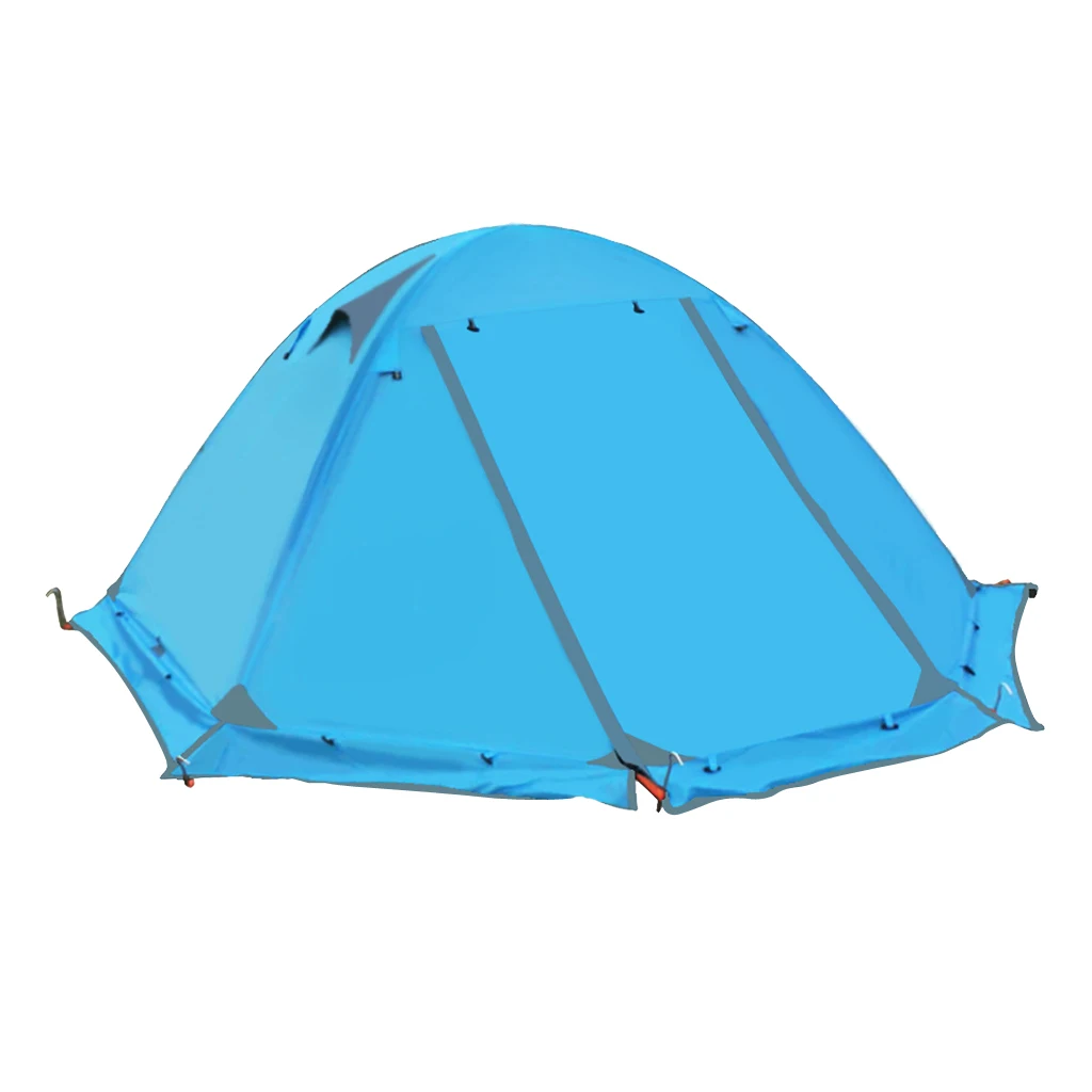 MagiDeal Camping Tent Hiking Tent 2 Person Waterproof 3 