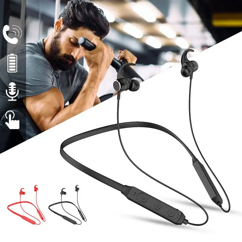 H27 Спортивная Bluetooth гарнитура шейный Lavalier Тип Новый бегущий металлический