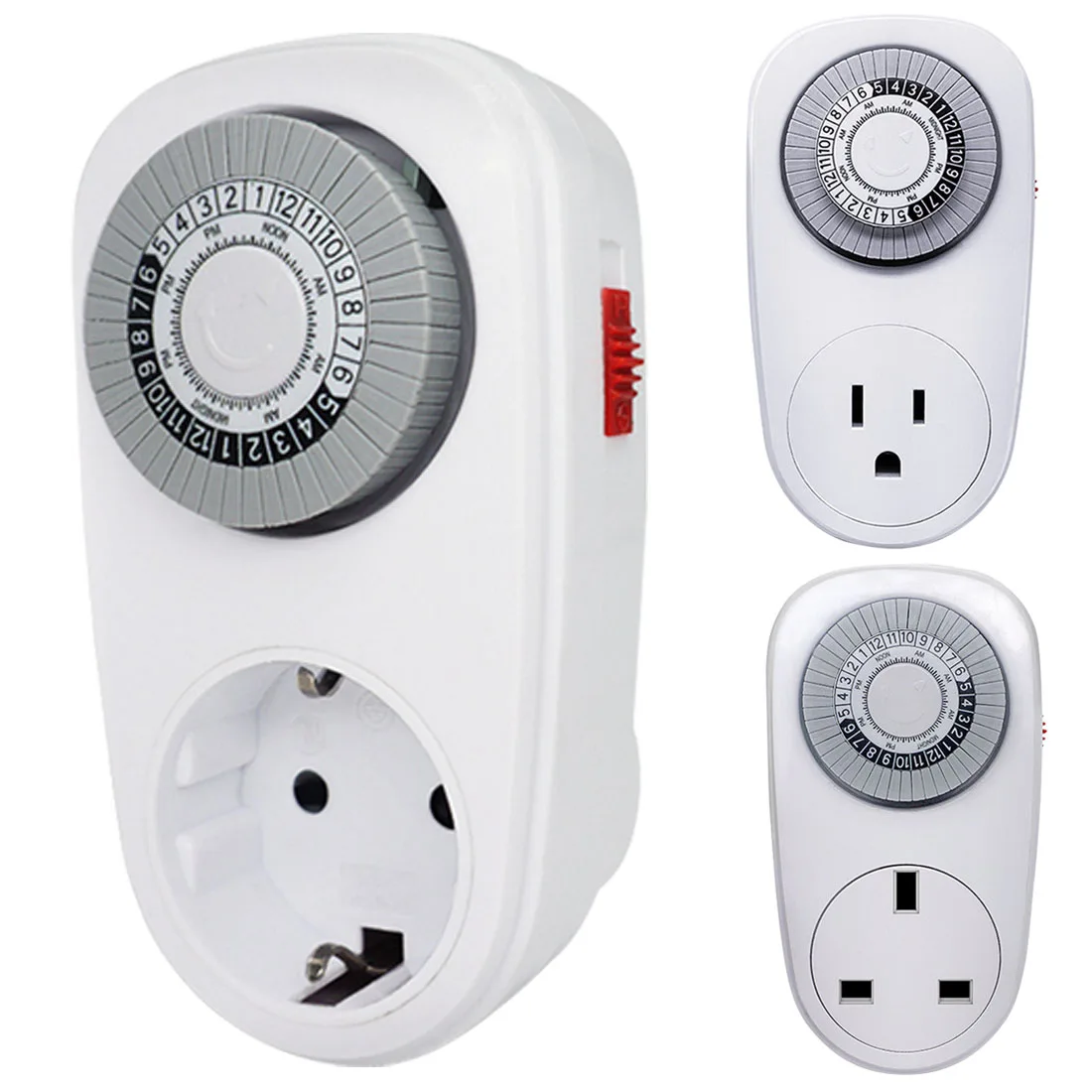 Electronic Digital Timer Switch EU US Plug Kitchen Outlet 230V 110V 7 Day 12/24 Hour Programmable Timing Socket | Инструменты