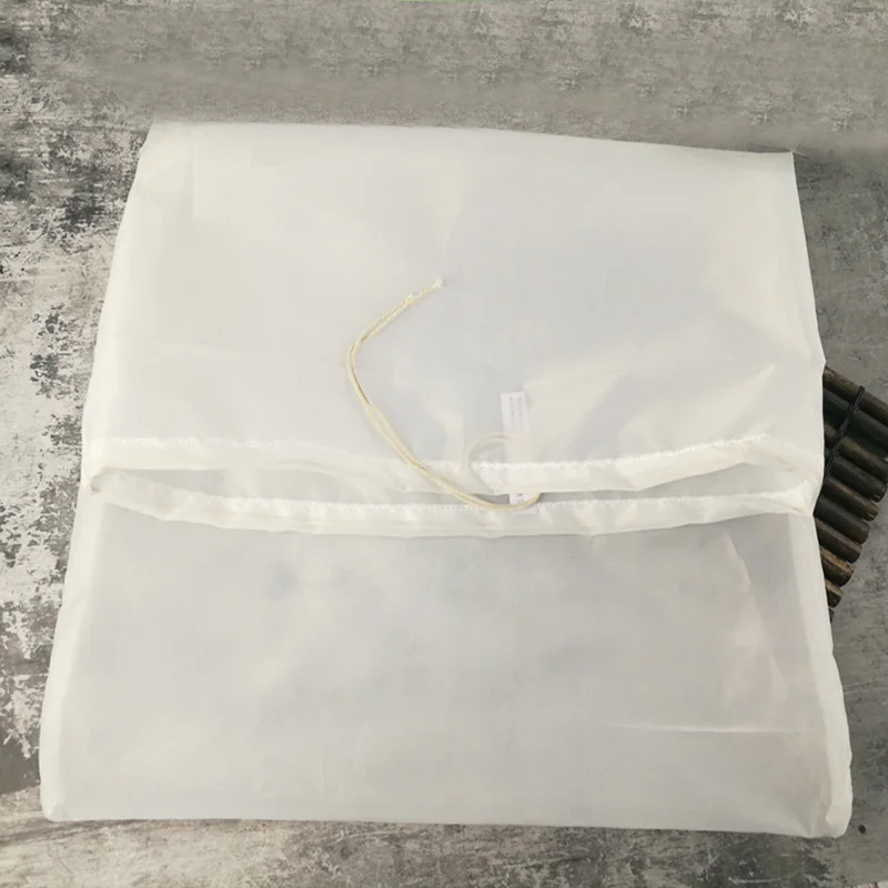 

100/200/300 Mesh Brew Bag W/ String Wine Beer Home-Brew Coffee Filter for Home Cafe Bar 40*60cm