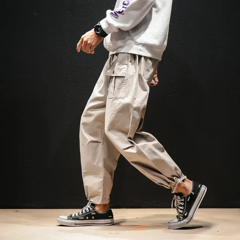 harem cargo pants mens