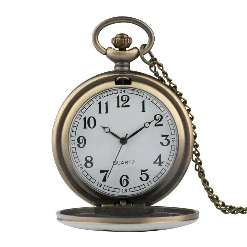 Coupons Fine Chain Women Pocket Watch Owl Pattern Pocket Watch for Boy Arabic Digital Quartz Pocket 2