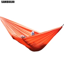Portable Parachute Nylon Fabric Travel Ultralight Camping hamak Outdoor Casual Hanging Bed Hamac Double Person Hammock Portable Parachute Nylon Fabric Travel Ultralight Camping hamak Outdoor Casual Hanging Bed Hamac Double Person Hammock