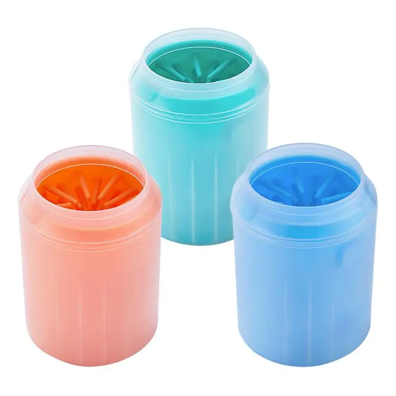

2019 Hot sale Portable Dog Paw Cleaner 360 Degree Deep Cleaning Pet Foot Washer Cup Washable With towel