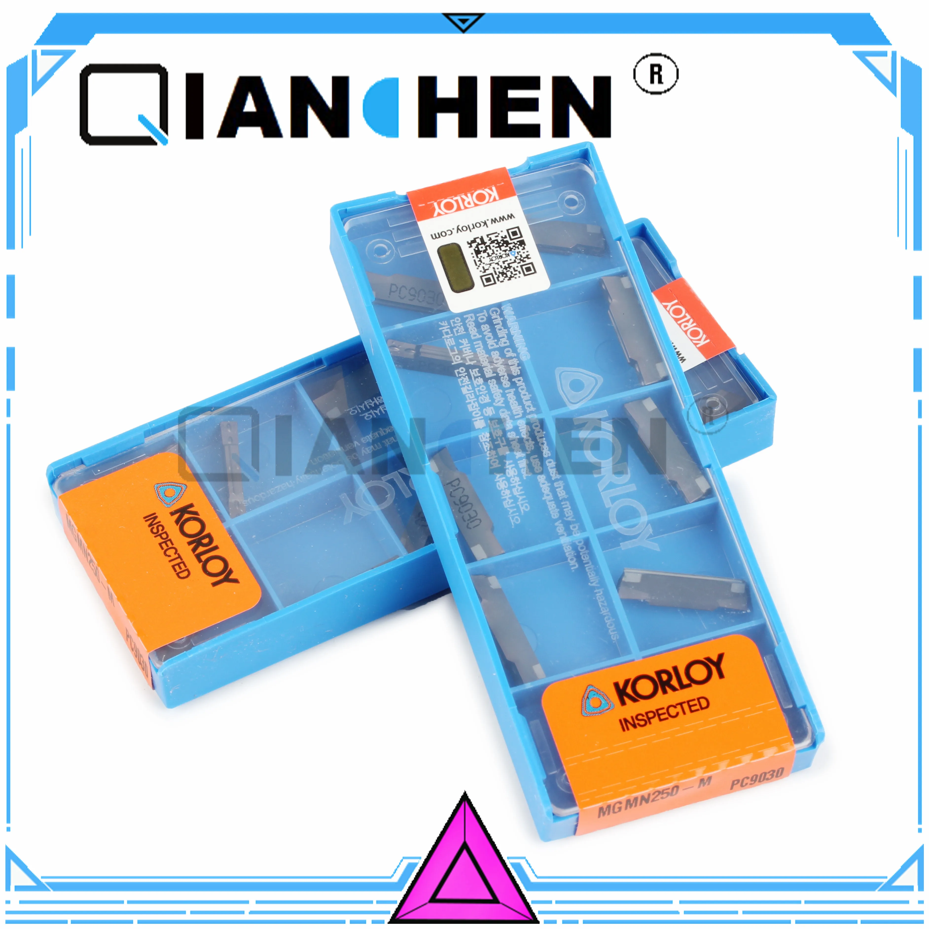 

Genuine Original Korea Korloy MGMN250-M PC9030 (10pcs/lot) High Quality Internal turning tool Insert