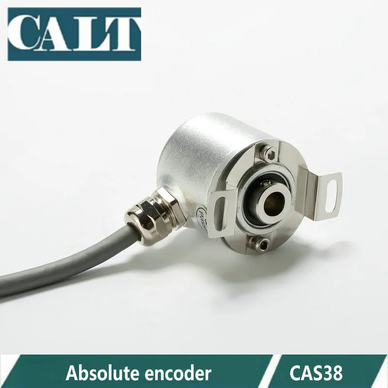 CAS38 Modbus RTU 8192 high resolution 6mm / 8mm blind hollow shaft Absolute Rotary Encoder | Инструменты