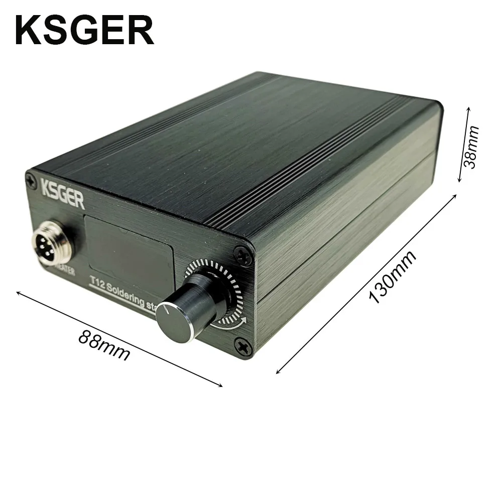 KSGER T12 паяльник станция литиевая батарея STM32 V2.1S OLED T12 железные наконечники алюминиевый сплав FX9501 Ручка DIY Инструменты для пайки