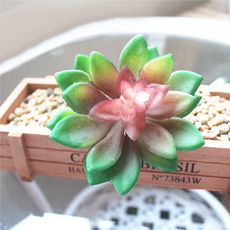 

Gorgeous Green Artifical Plastic Succulent Plant Cactus Flower Garden Home Decor