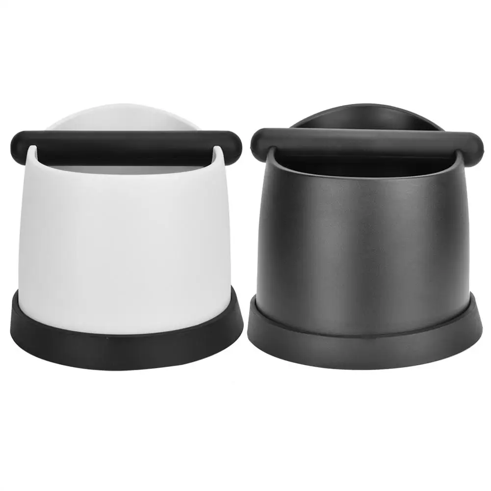 

Large Capacity Espresso Coffee Brew Knock Box Style Sturdy Shock Absorbent Knockbox Dishwasher Safe