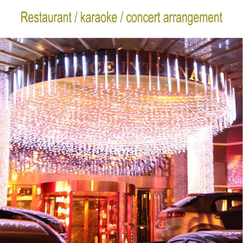 Waterproof 8 Tube Holiday Meteor Shower Rain LED String Lights for Gardens