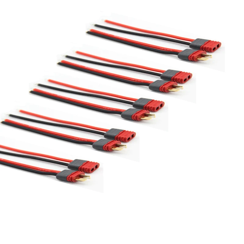 

5/10PCS Battery ESC Power Supply Male Female Connect Cable Wire With AMASS T Plug For RC FPV