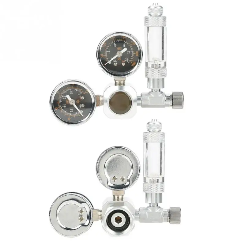 Aquarium-CO2-Regulator-with-Check-Valve-Fit-For-W21-8-G5-8-Connector-Big-Dual-Gauge.jpg Akvárium -Co2 -Szabályozó, Amelynek Ellenőrző Szelepe Illeszkedik A W21,8 G5/8 -Hoz - Image 1