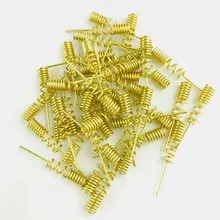 GSM антенна Весна 100 шт./лот 900/1800 МГц медная спиральная катушка обмотка антенна GSM антенна материнская плата, пайка; 0,8x5x24 мм