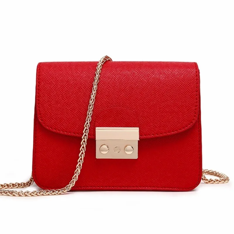 

2019 crossbody bags for women leather handbag luxury handbags women bag designer Solid Color Small chain shoulder Bag sac a main