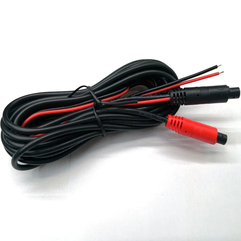 

New 12V 6m Car CAR Reverse Rear View Video Parking Camera Extend Cable With Video Trigger Wire Anti-Corrosion for BMW