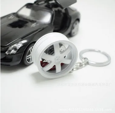 Модный креативный авто металлический модифицированный турбинный брелок для ключей для Ford BMW Audi Ferrari автомобиль Porsche Стайлинг