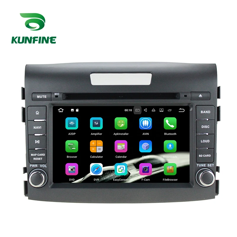 Android 9,0 Core PX6 A72 Ram 4G Rom 64G Автомобильный DVD gps мультимедийный плеер стерео для HONDA CRV 2012 2013 радио головное устройство