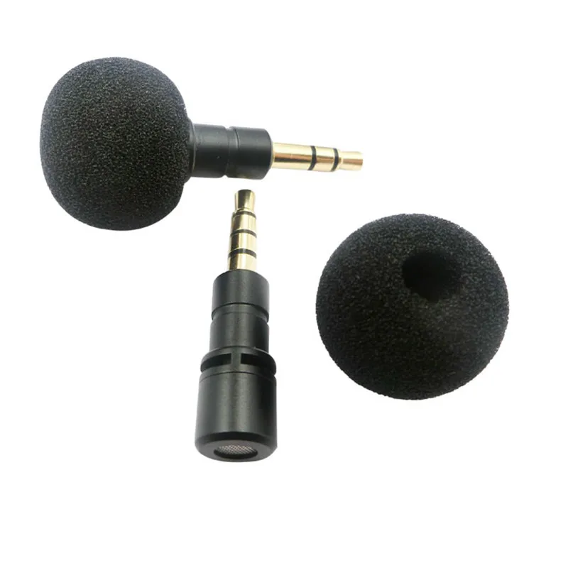 

Portable 3.5mm Jack Microphone Mini Condenser Wireless Player Speaker Voice Mic Micorphone For IPhone Android Audio Accessories