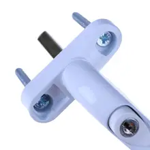 НПВХ универсальная оконная ручка ключ замок с замками Защитная дверная ручка для двойного остекления дверная поворотная ручка