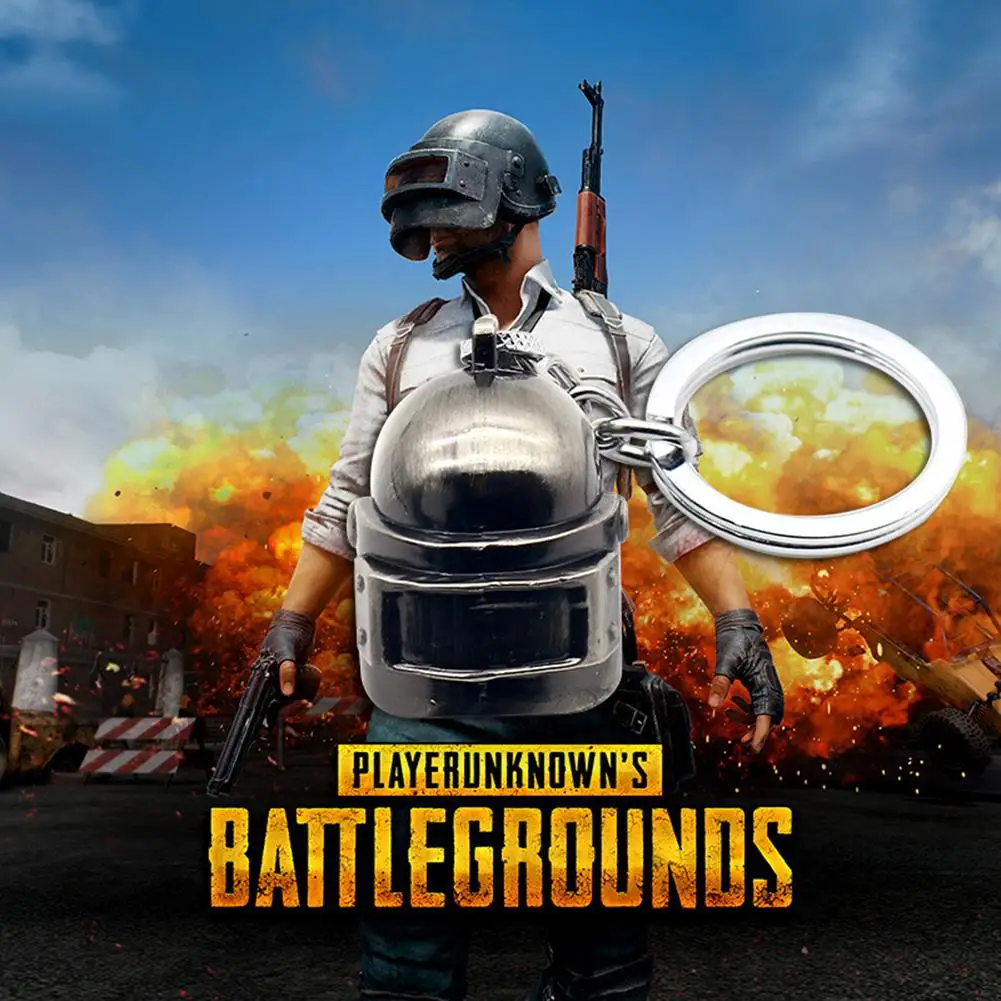 Игра PUBG Prop Level 3 Pan форма брелок Висячие аксессуары кольцо для ключей Playerunknown's