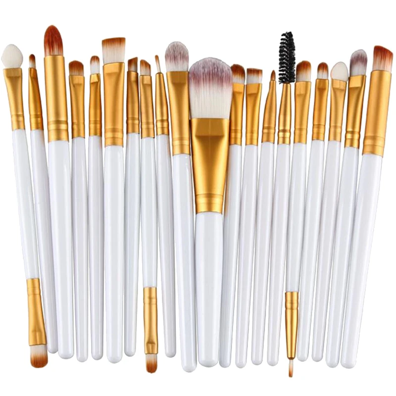 Mayitr 20Pcs Rose Gold Makeup Brushes Set Pro Powder Blush Foundation Eyeshadow Eyeliner Lip Cosmetic Make up Brush Tools Mayitr 20Pcs Rose Gold Makeup Brushes Set Pro Powder Blush Foundation Eyeshadow Eyeliner Lip Cosmetic Make up Brush Tools