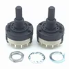 1pc RS26 3P4T 3 Pole 4 Position Selectable Band Rotary Channel Selector Switch Handle length 20MM with knob ► Photo 2/5