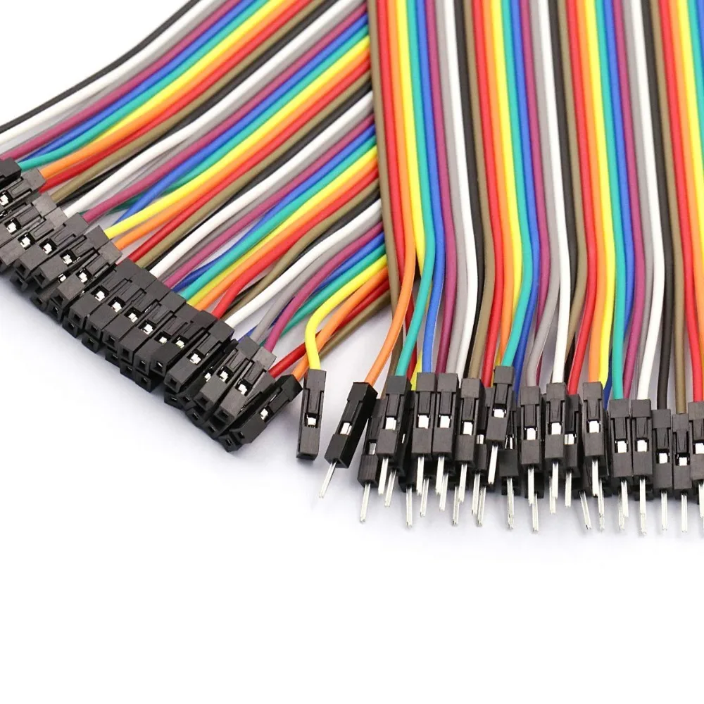 Dupont line 120 шт. 15 см разъем штырь гнездо и перемычка кабель для Arduino набор сделай