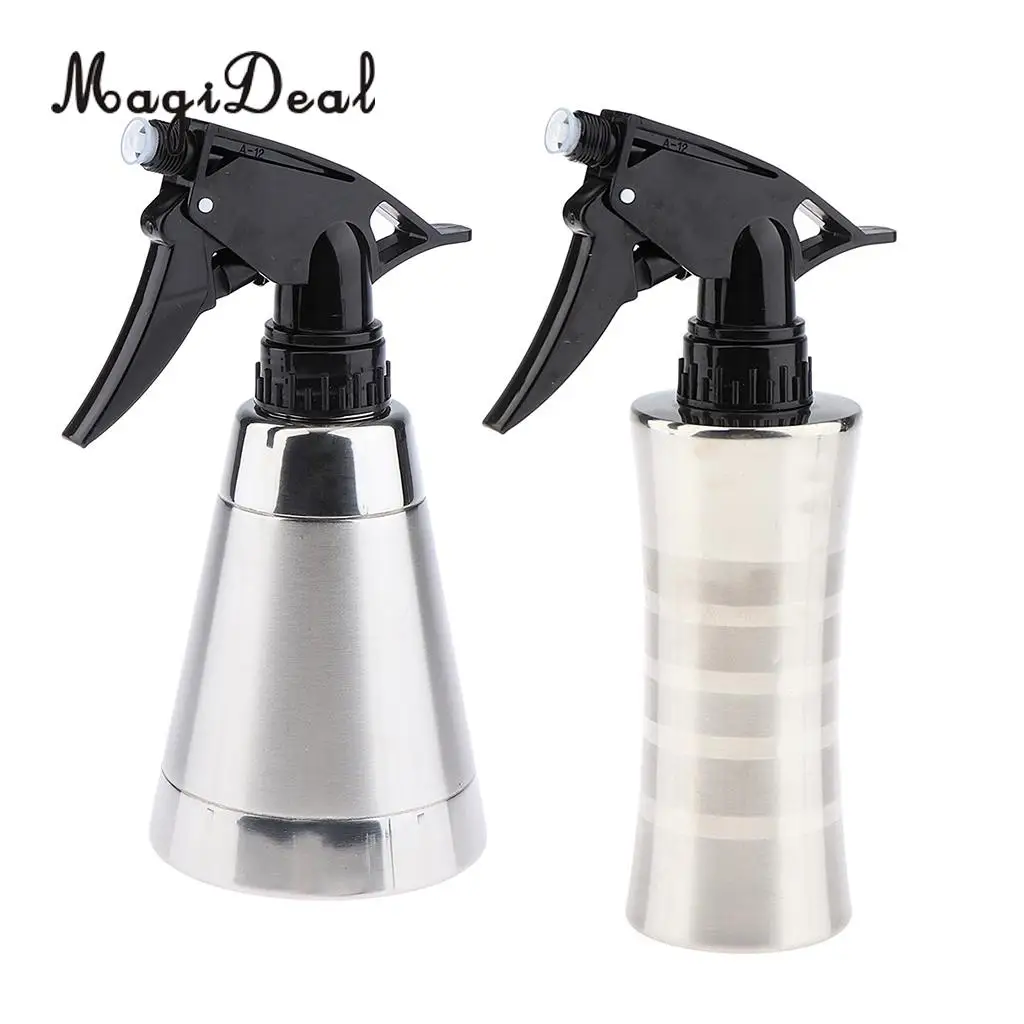 Kesoto 300ml Stainless Steel Empty Fine Mist Trigger Spray Bottle for Hair Salon Hairdressing | Красота и здоровье