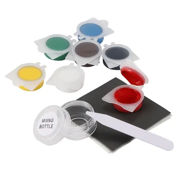 

1Set Auto Car Seat Sofa Coats Holes Scratch Cracks Rips 7 Jars Of Inter-MixableRepair Kit Repair Tools Liquid Skin Leather