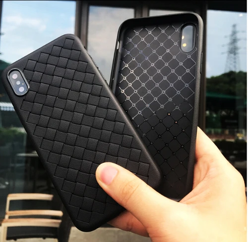 Кожаный чехол KISSCASE для Samsung Galaxy S9 S10 Plus Note 9 s10 Lite Мягкий Силиконовый Сетчатый Чехол