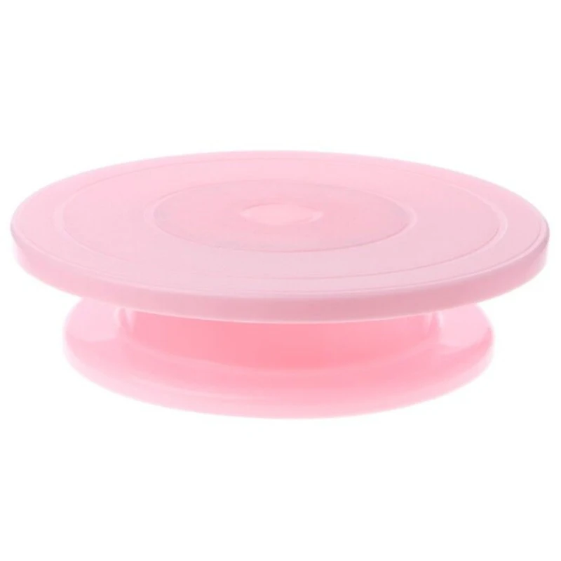 

New Rotating Revolving Cake Turn Table Plate Display Stand Decorating Supplies