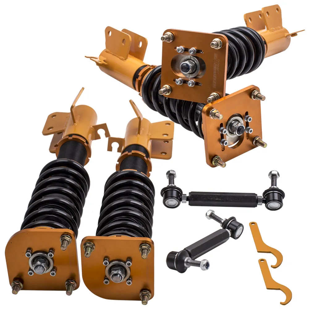

Adj. Height Coilover Suspensions Kit For Mazda Protege 99-03 Shock Absorber Struts