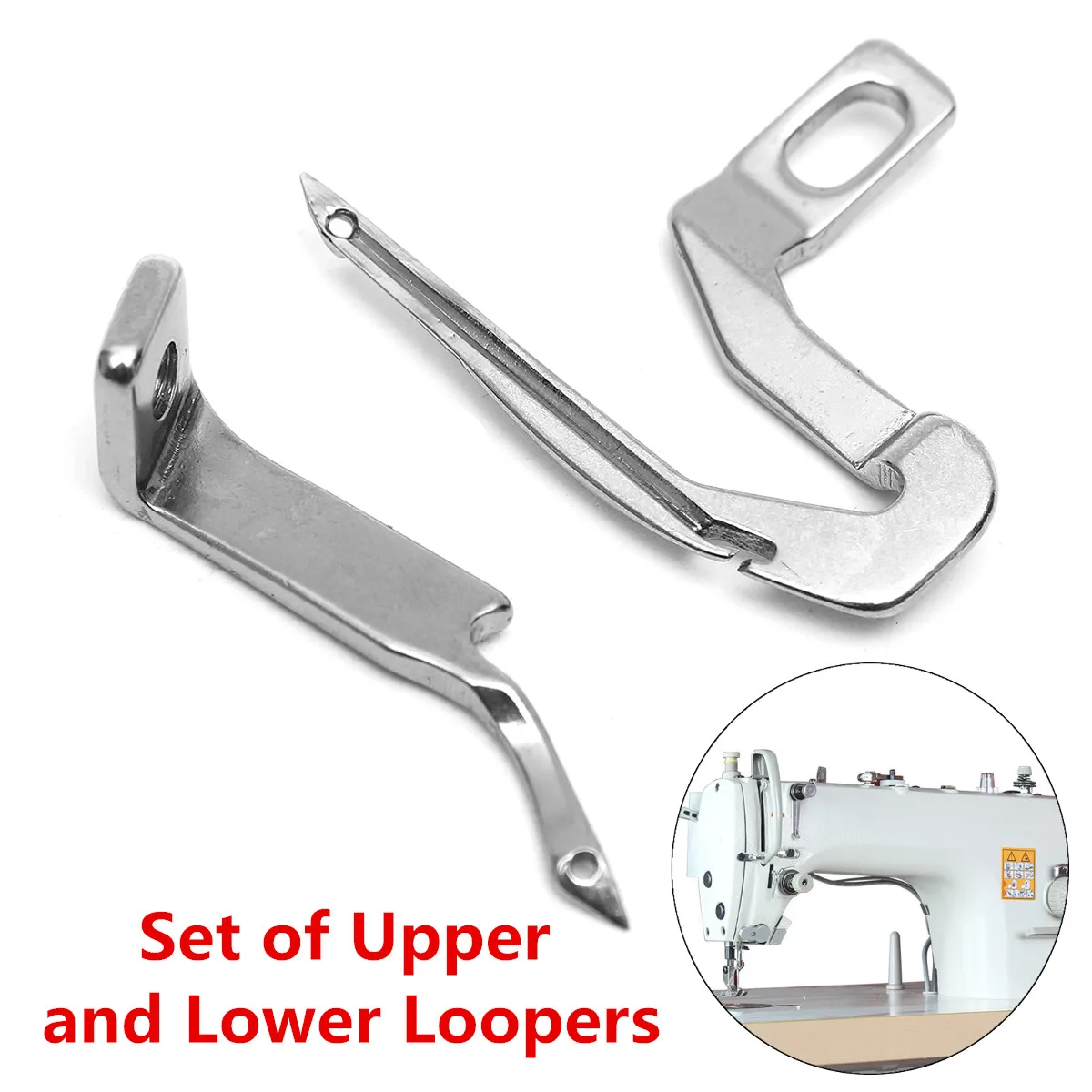 

Industrial Over lock Sewing Machine Lower + Upper Looper for Singer14SH Series