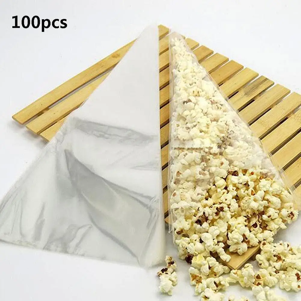 Buy 100pcs Cone Clear Sweet Chocolate Candy Cupcake