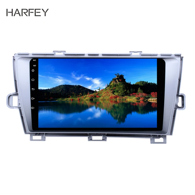 

Harfey 9" Android 8.1 HD Touchscreen Radio for Toyota Prius 2009-2013 Left hand driver GPS Navi Bluetooth WiFi Mirror Camera AUX