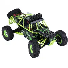 50 км/ч Wltoys 12428 обновленная версия 4WD 2,4 ГГц 1/12 весы Электрический RC гусеничный автомобиль US 100-240 V 540 матовый двигатель