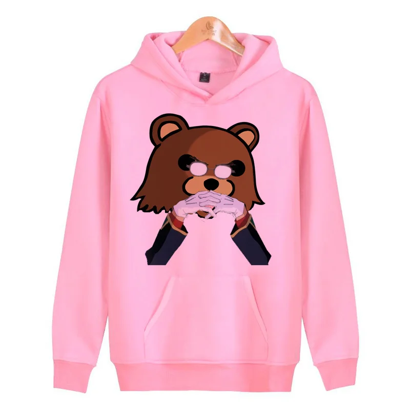

pedobear Hoodies Men Hoody Male Long Solid Color Hooded Men's Sweatshirt Mens Hoodie Tracksuit Sweat Casual Sportswear N8037