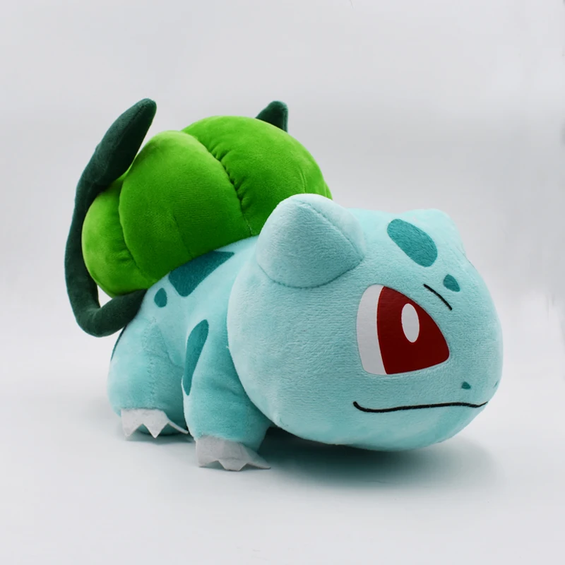 

35*25 Cm Big Size Cute Bulbasaur Plush Doll Pp Cotton Cartoon Peluche Pillow Toys for Children Birthday Gift