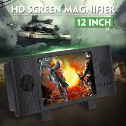 3D HD увеличенные Экран мобильный телефон усилитель лупа двойной динамики глаза защитить USB bluetooth 4,2 ячеек увеличитель для экрана телефона