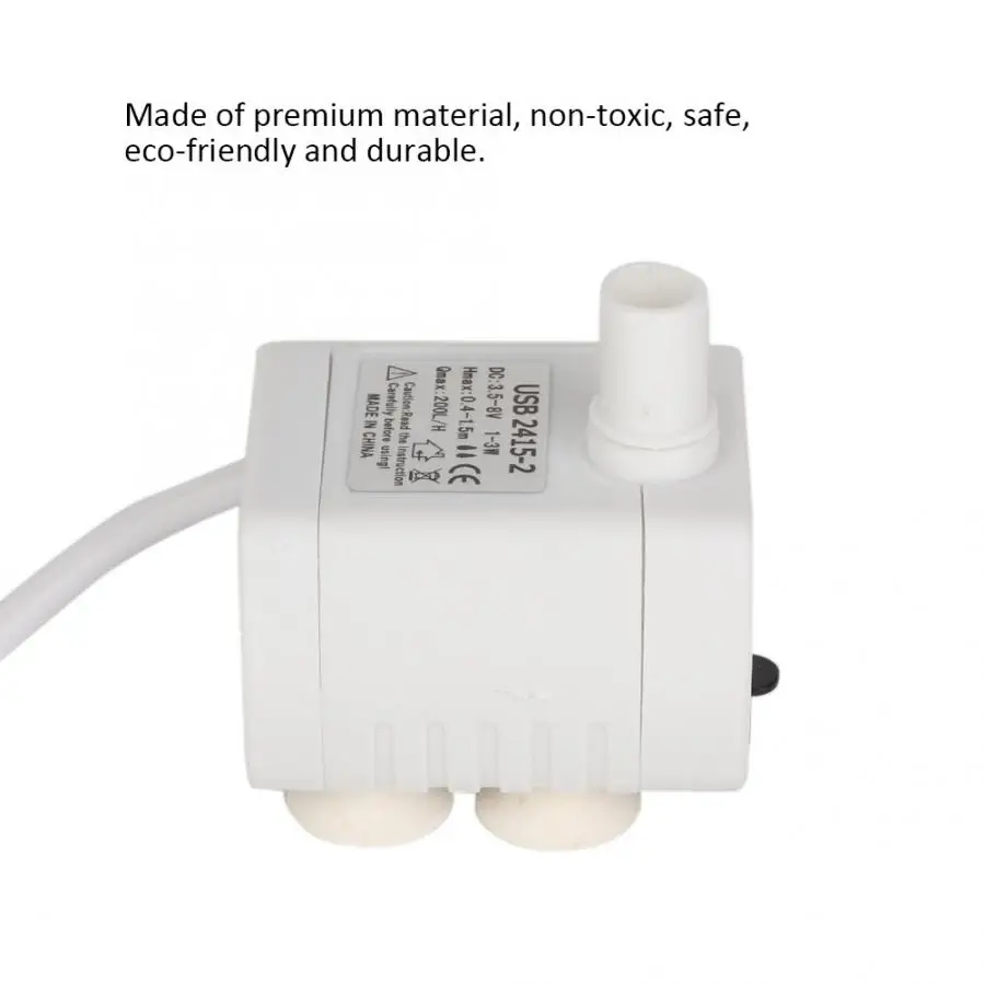 USB Mini Pump Submersible Water Pump for Fish Tank Aquarium Pet Water Dispenser Waterproof Submersible Aquarium water pump aquarium water pump fish tank pump