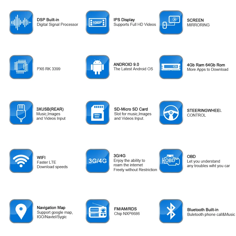 Cheap 9" IPS PX6 Android 9.0 Car GPS Radio Player for mitsubishi Mitsubishi Mirage GT G4 with DSP 4+64GB Auto Stereo Multimedia 2