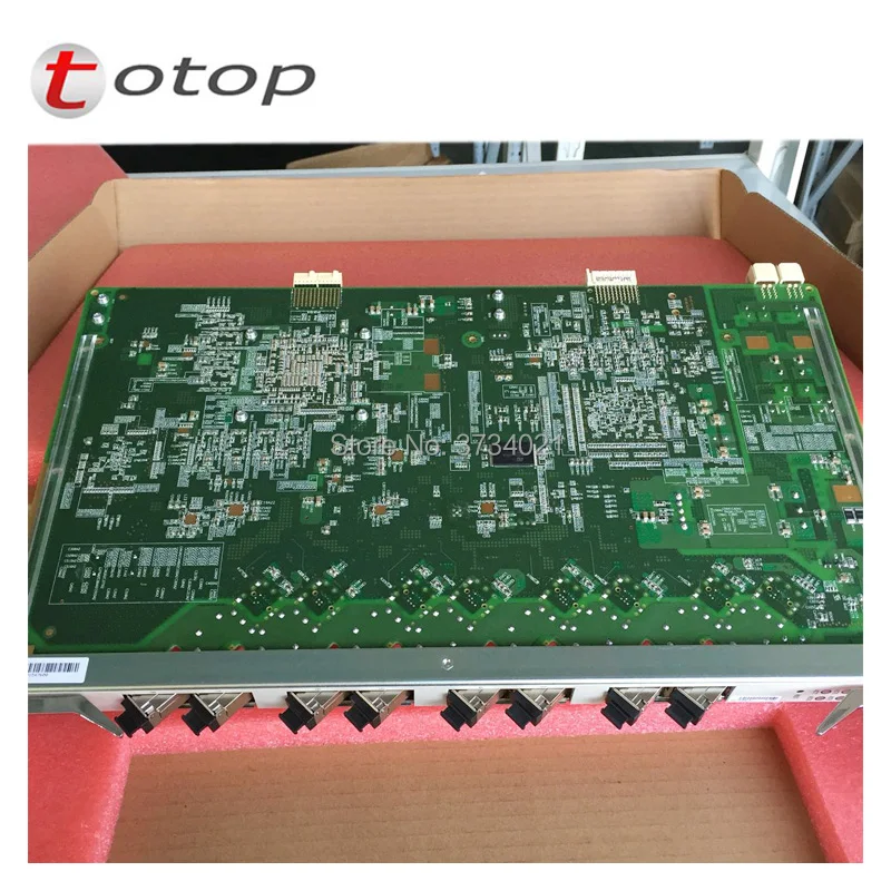 

ZTE 8 ports GPON board GTGO with 8 C+ SFP service board for C300 C320 OLT Terminal de linea optica