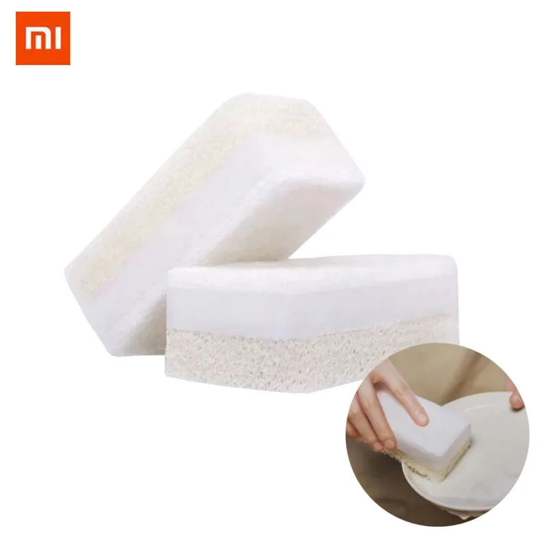 

XIAOMI 6pcs Three-layer Magic Sponge Melamine Eraser Home Clean Supplier Household Kitchen Dish washing cleaning scour pad