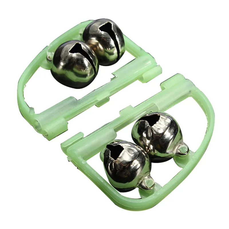 

Bobing 1Pcs Mini Luminous Bell Automatic Fishing Alarm Fishing Rod Pole Tip Clip Dark Fishing Tackle Box Accessories Tool Light